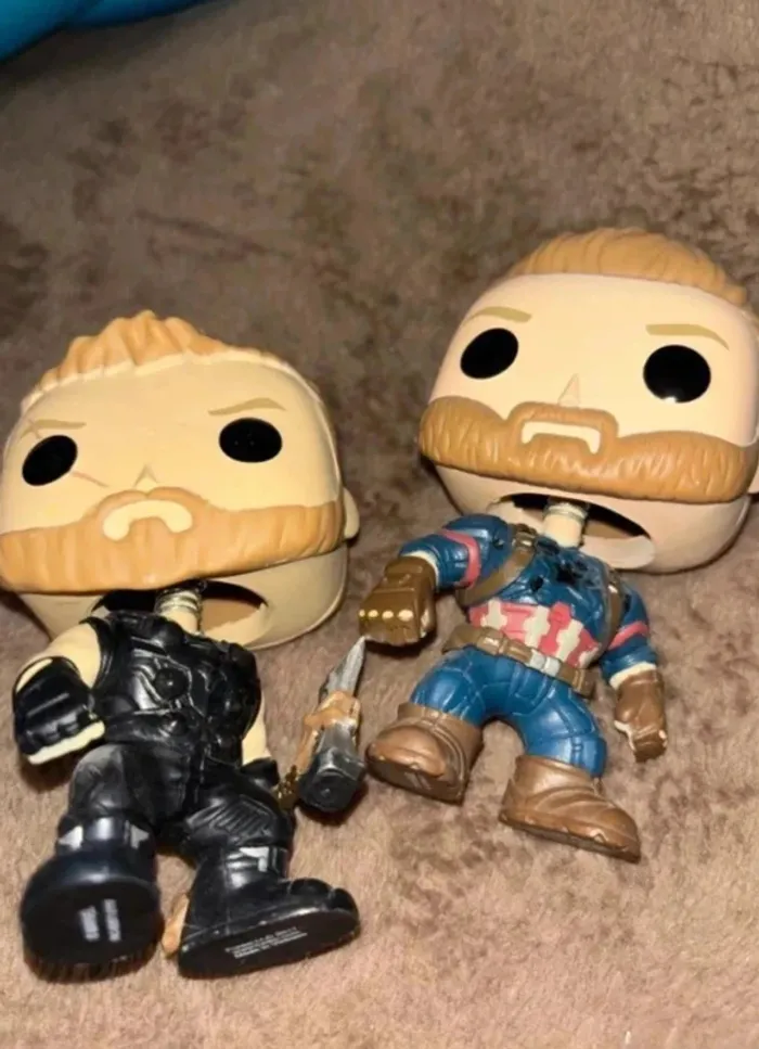 Lot de deux figurines Pop Marvel en très bon état - photo numéro 4