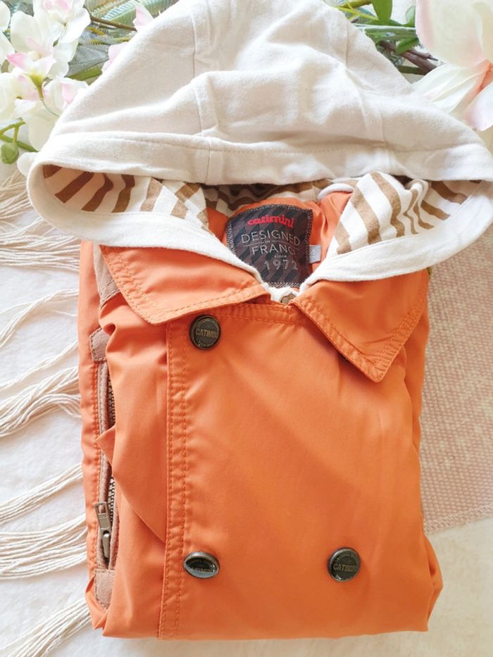 Imper Parka Trench Blouson Catimini Taille 4 ans - photo numéro 2