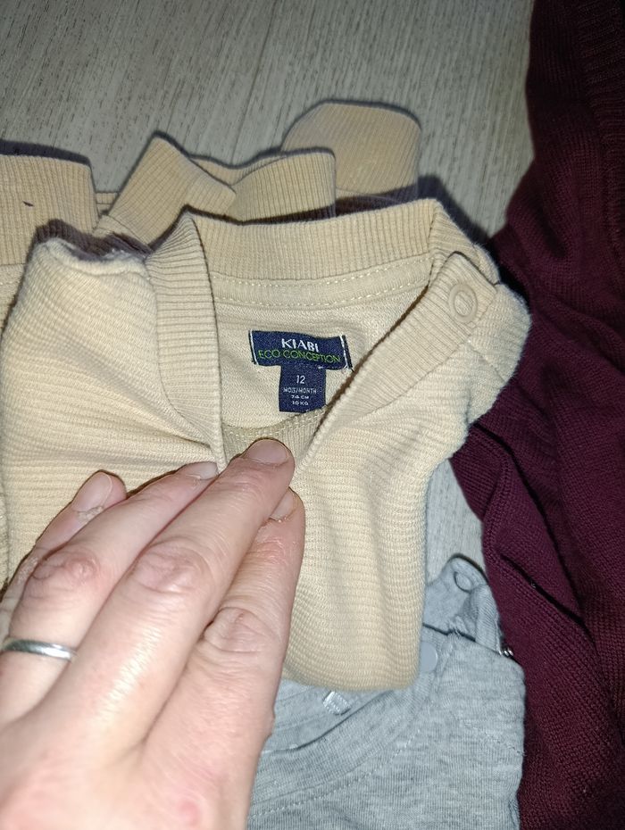 Lot haut bebe 12 mois garçon - photo numéro 2