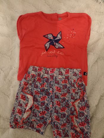 Ensemble t-shirt+short