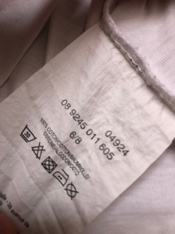 Lot de 4 maillots de corps 6/8 ans - photo numéro 4