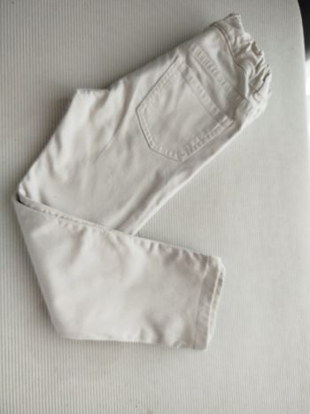 Pantalon petit bateau 4 ans garçon crème