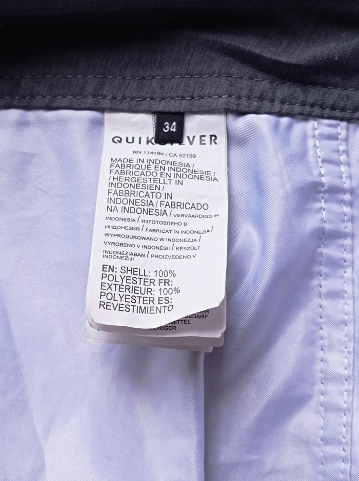 SHORT de BAIN QUIKSILVER HOMME. - photo numéro 4