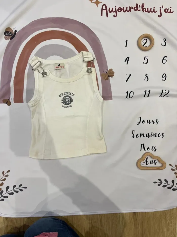 Débardeur bébé fille Chipie – Taille 2 ans - photo numéro 2