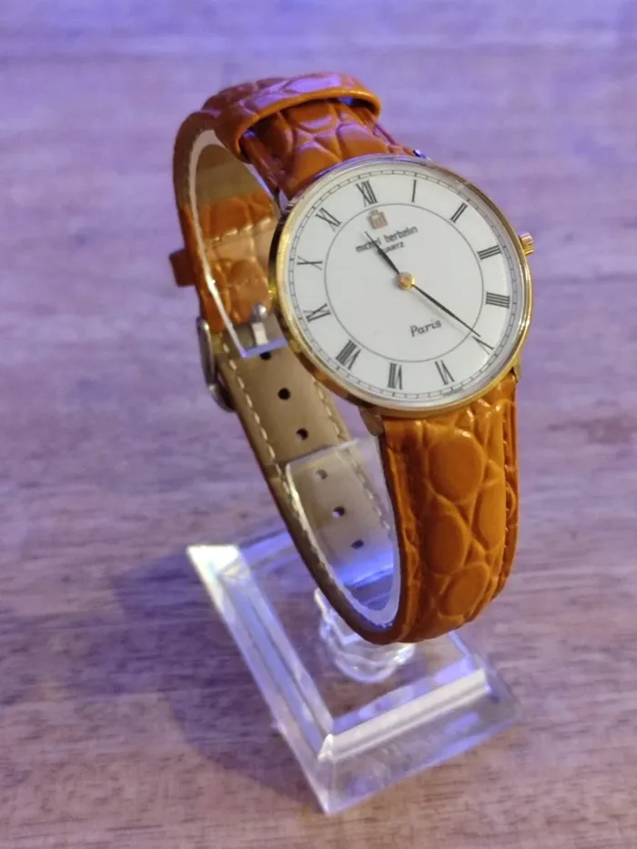 Montre quartz vintage Michel Herbelin - photo numéro 2