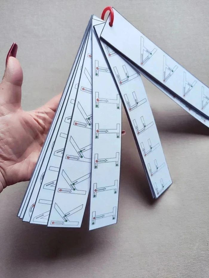 Carnet de 27 cartes pour apprendre à tracer les lettre de l'alphabet Montessori - photo numéro 7