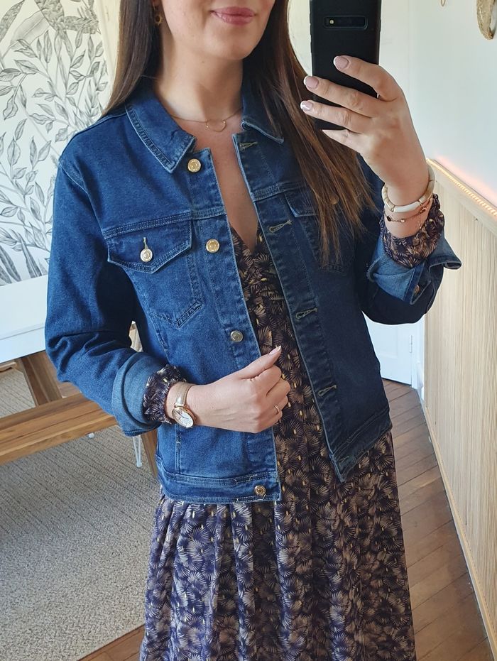 Veste en jean coupe oversize Marseille Taille XL