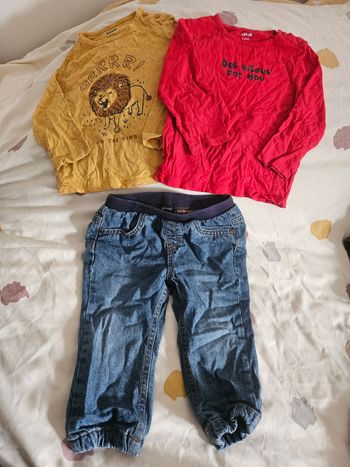 Tee-shirts & Jeans Kiabi Taille 18 mois 