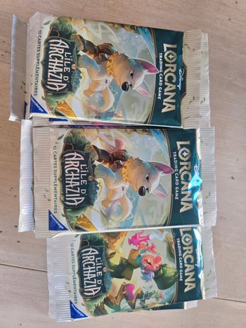 Lorcana Lot de 20 boosters L île d'Archazia en VF