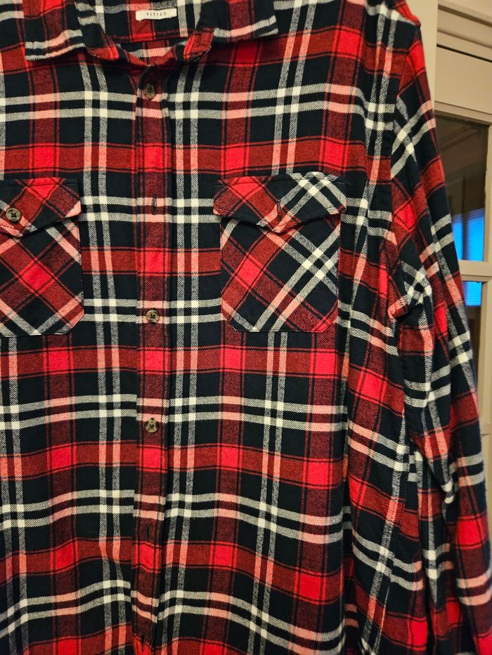 Chemise homme 🚹 xxl à carreaux - photo numéro 2