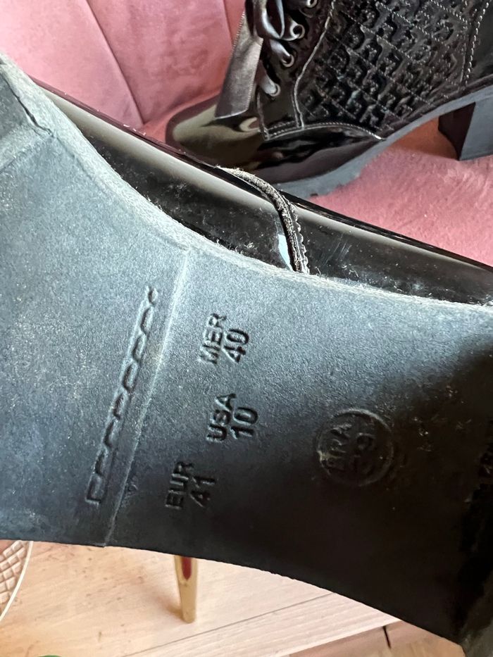 👉Bottines noires vernies à talon – pointure 41 (EU) 🖤 - photo numéro 10