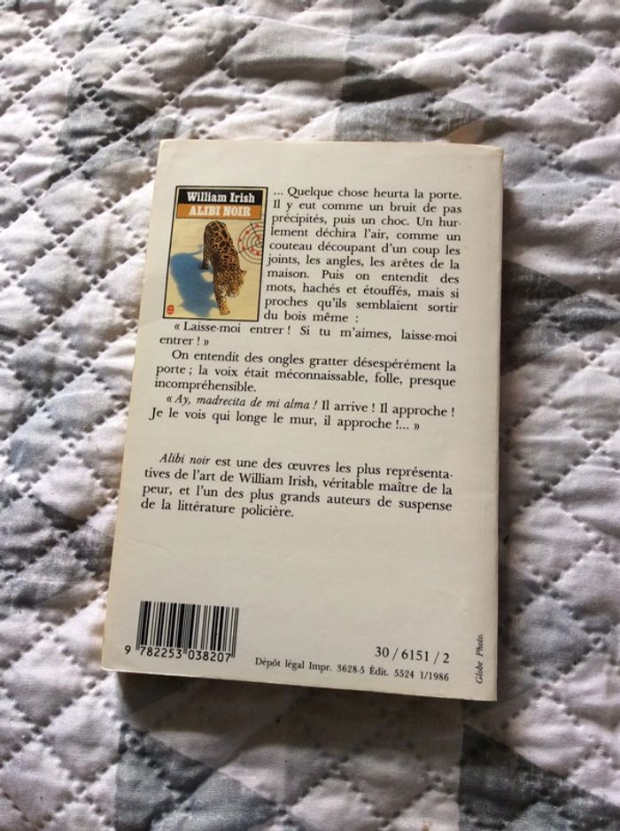 #alibi noir William Irish - photo numéro 3