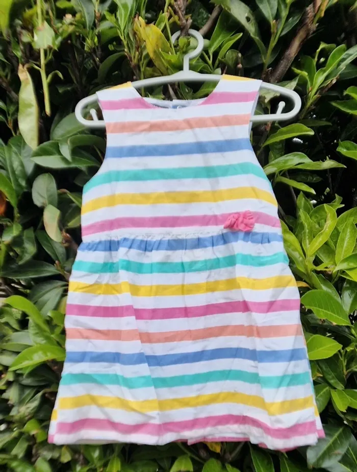 Robes Rayé,  Fille 18 mois - photo numéro 6