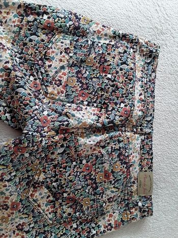Pantalon fleurs