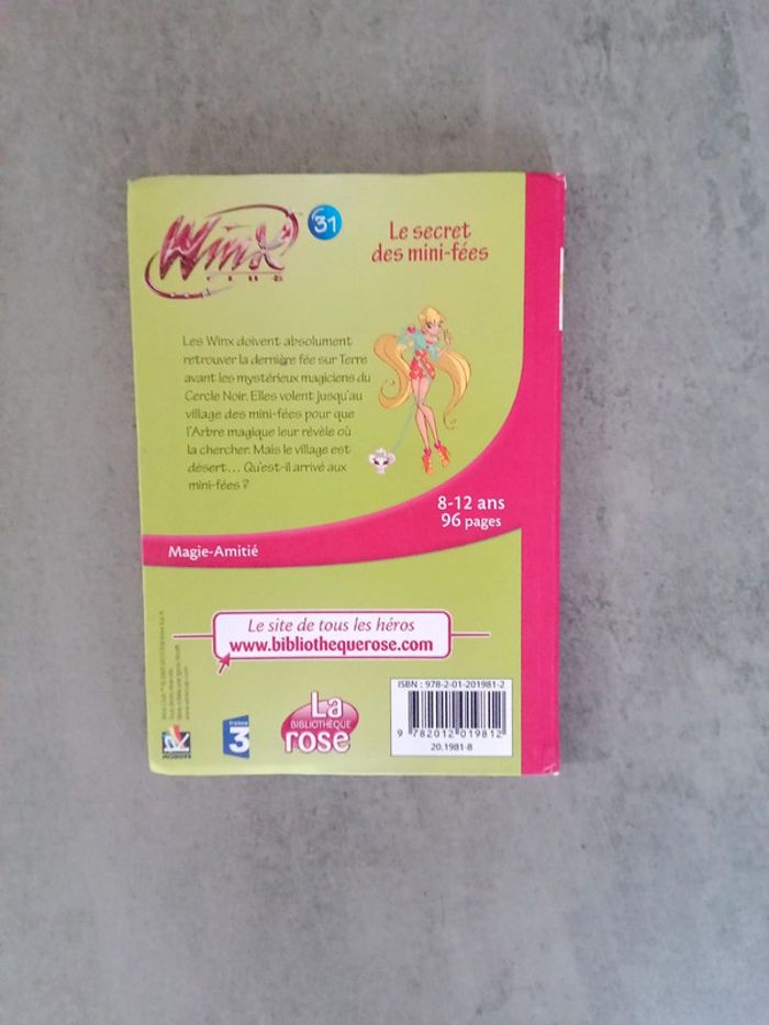Livre enfant Winx club - Le secret des mini-fées - photo numéro 2