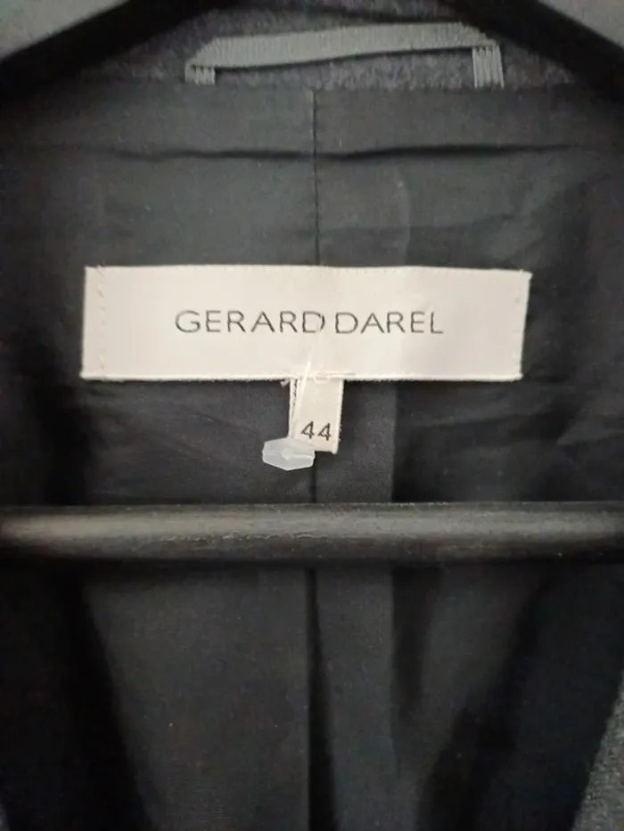 Blazer Gérard Darel gris anthracite T44 TBE - photo numéro 3