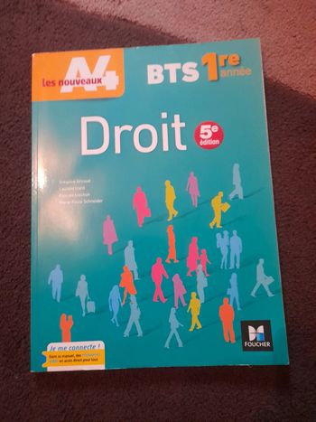 Droit (5e édition) : BTS 1re année