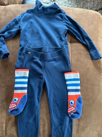 Sous vêtements chaud 2 ans