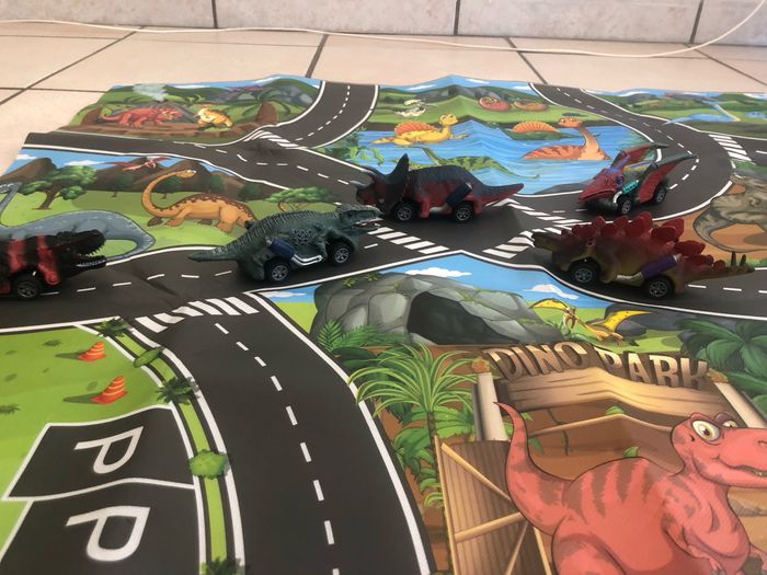 Jeu Course Dinosaures