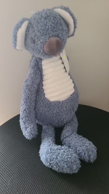 Peluche koala bleu - 38 cm
