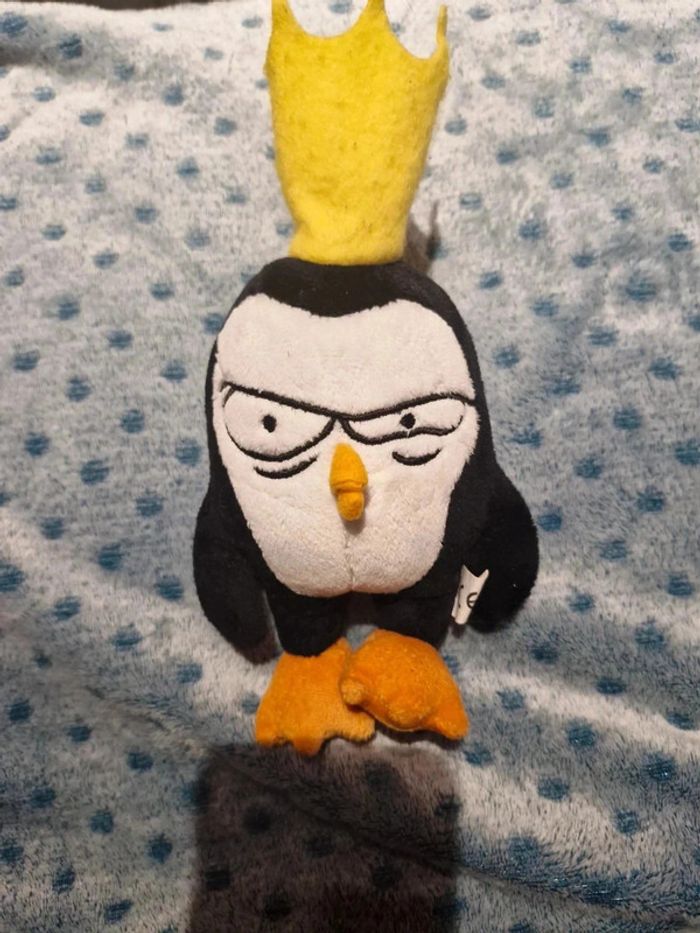 Peluche pingouin prizee