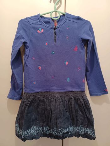 Robe Catimini bleu 4 ans