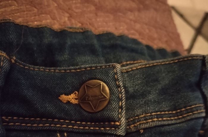 Jeans taille réglable "C&A" 74% coton en très bon état - photo numéro 3