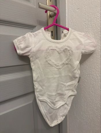 Body manches courtes cœur absorba 3 mois 