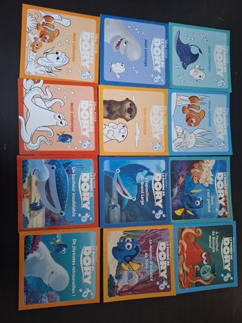 Livre coloriage et histoire nemo