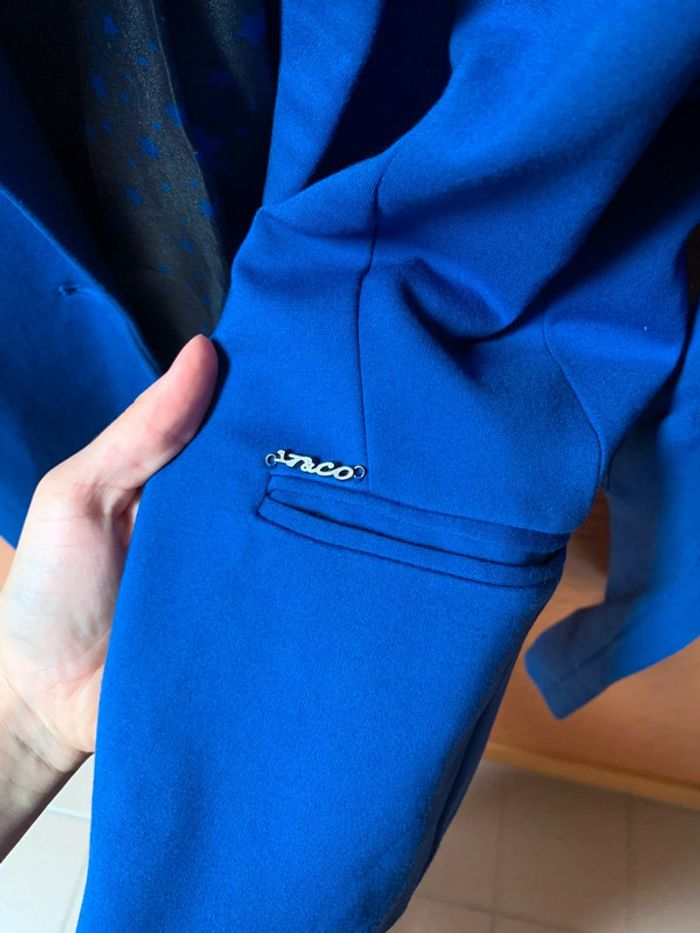Blazer bleu taille M - photo numéro 5