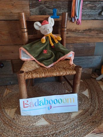 Doudou souris Henry Bukowski tbe