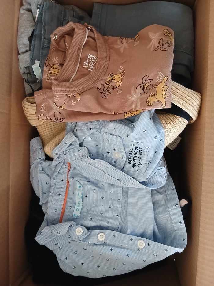 Lots vêtements garçons 18 mois