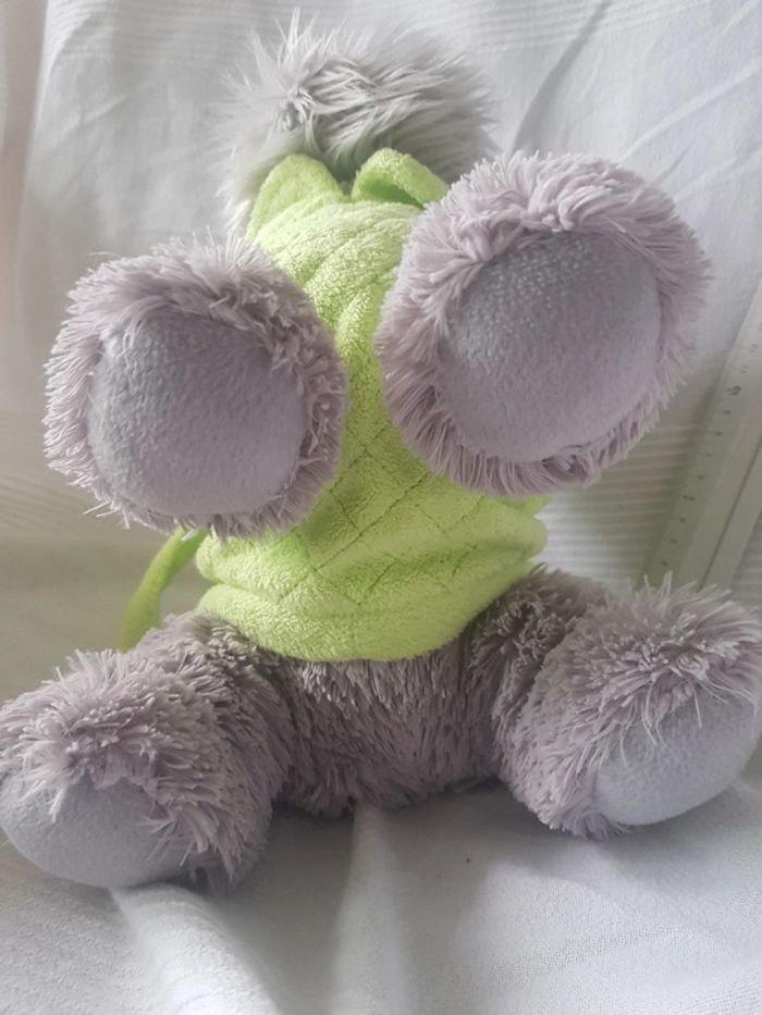 Peluche chien Gipsy avec lanières transport - photo numéro 6