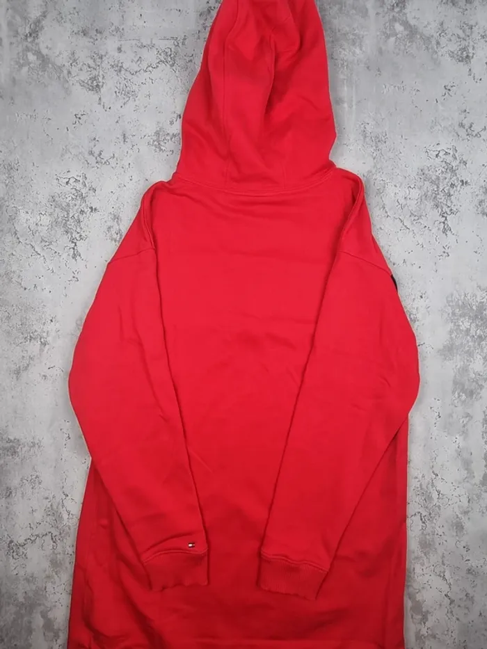 Robe sweat à capuche Tommy Hilfiger rouge S Femmes (mesures en photos) - photo numéro 4