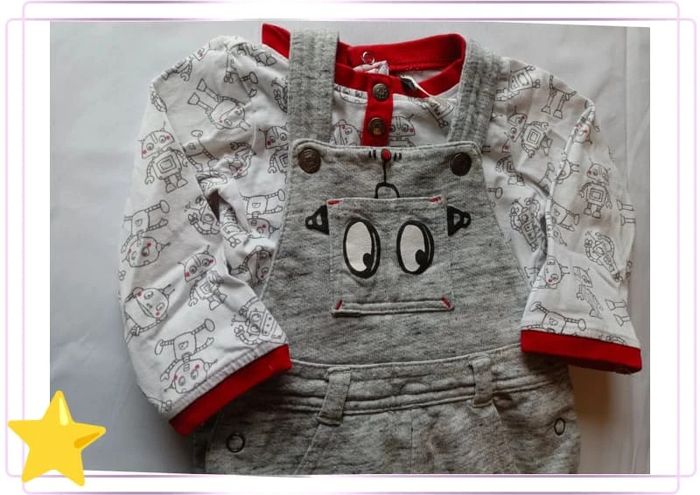 Ensemble salopette orchestra 9 mois - photo numéro 2