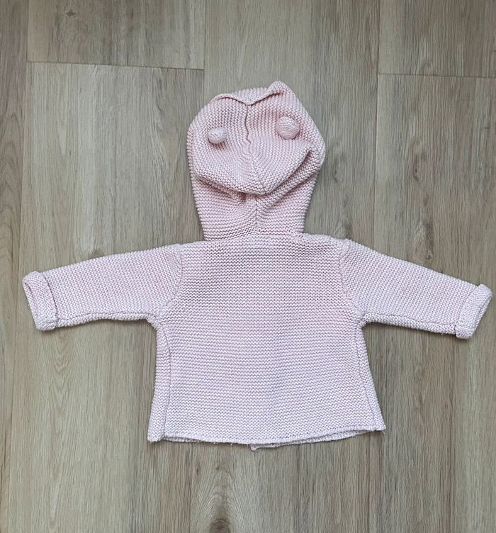 Gilet Kiabi rose petites oreilles 3 mois - photo numéro 3