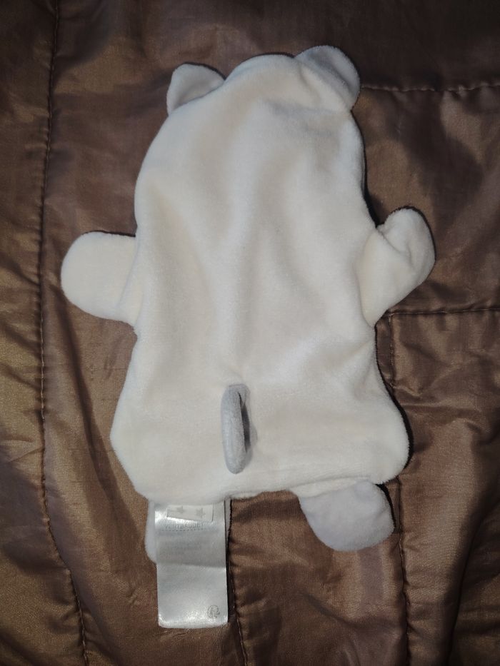 Doudou marionnette chat Vertbaudet - photo numéro 4