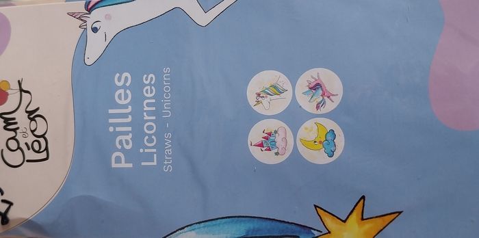 Lots anniversaires licornes pour 8 enfants - photo numéro 6