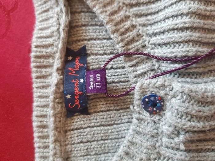 Boléro Sergent Major 9 mois - photo numéro 3