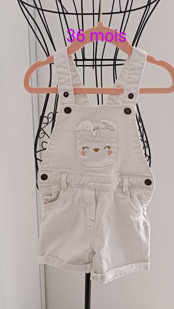 Salopette short Tex Baby