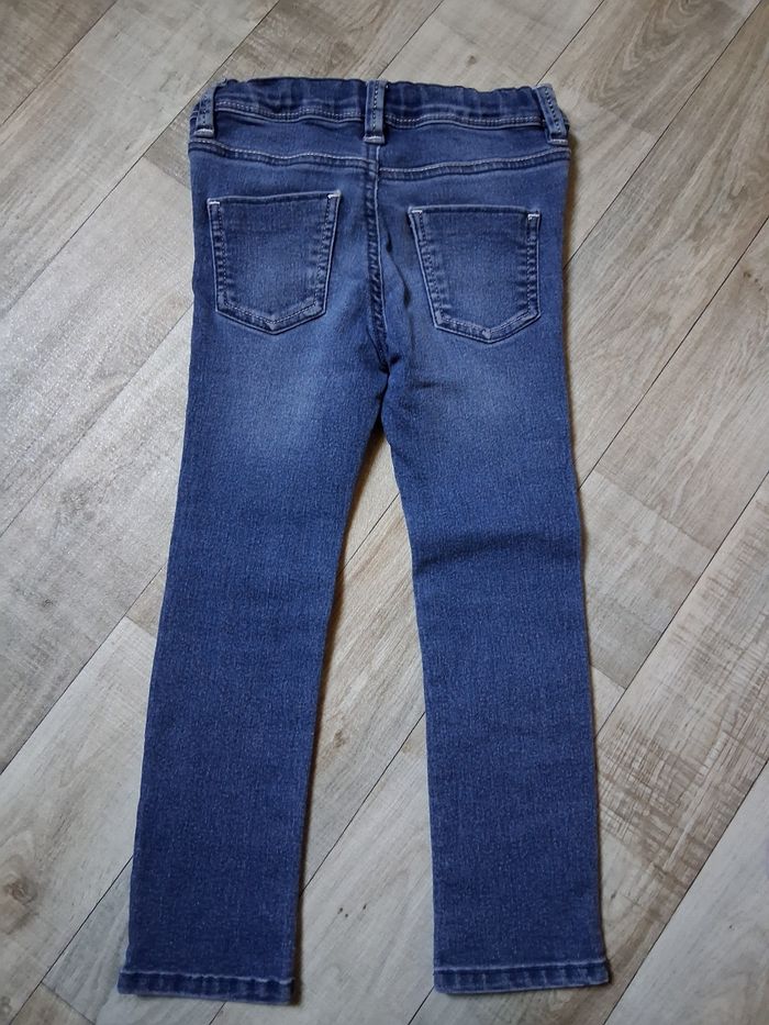 Jean slim fille bleu 5 ans - photo numéro 8