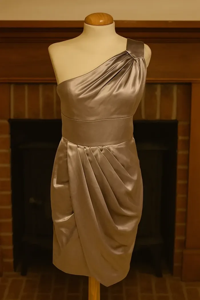 Robe argenté taille XS