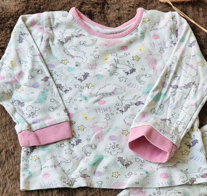 Pyjama deux pièces coton licorne 18 mois - photo numéro 3