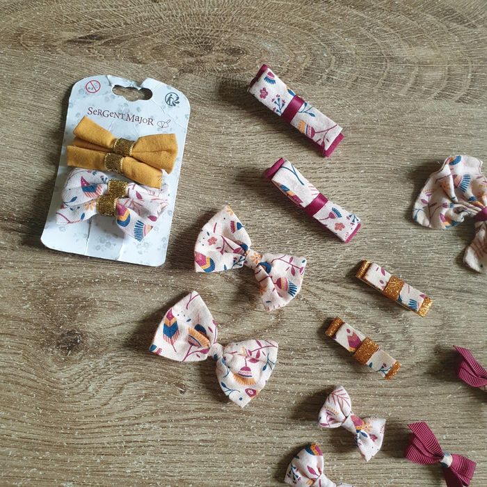 🩷 Lot 15 barettes Thème Le courage des indiens Sergent Major #emyfleury_accessoirescheveux - photo numéro 3