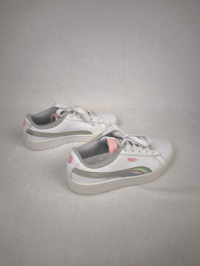 Baskets Puma Vikky V2 Rainbow fille pointure 34 - photo numéro 7