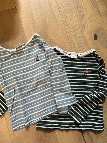 Lot 2 t-shirt 3 ans Cyrillus