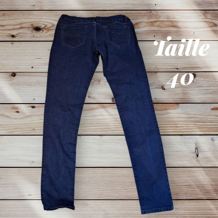 💙👖 Jean Super Skinny – MIM – Taille 40 👖💙 - photo numéro 2