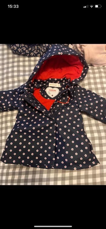 Parka fille taille 9 mois