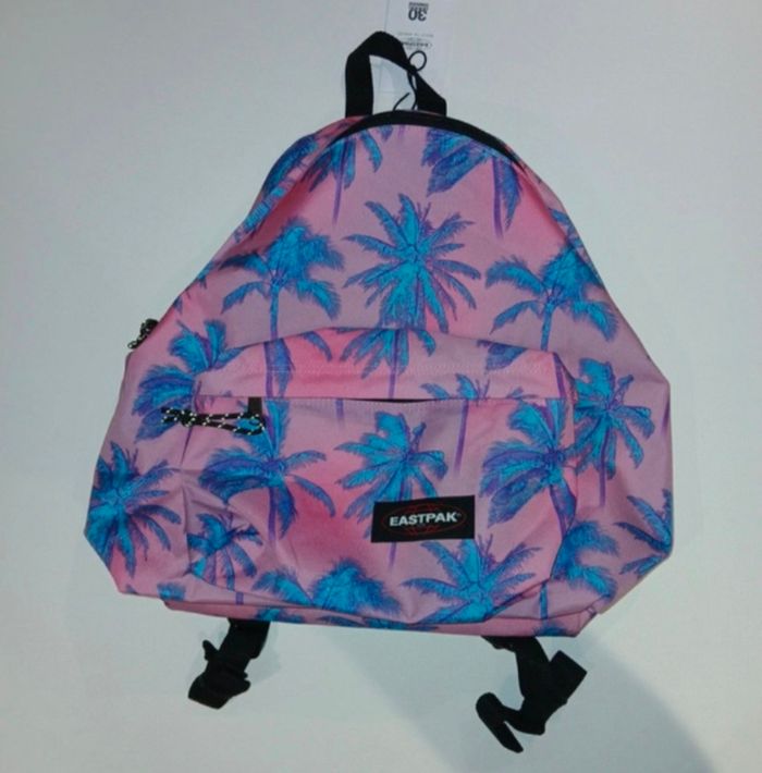 Sac Eastpak rose à motifs, neuf