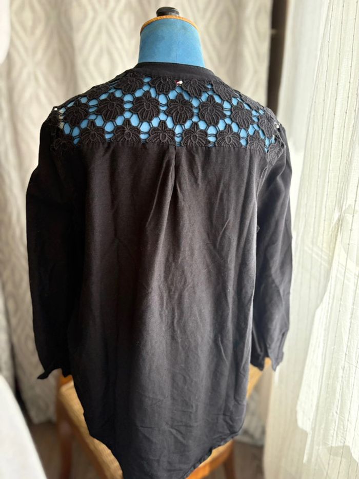Blouse avec dentelle - noir - Joe Browns - en très bon état - taille 38/M - photo numéro 3
